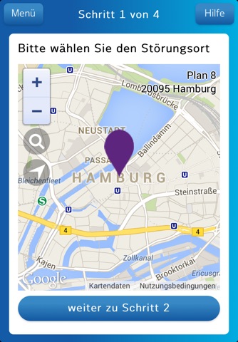 Stromnetz Hamburg StörMeldung screenshot 3