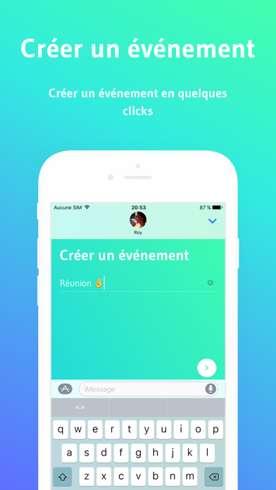 Screenshot #1 pour I'm In - Event planner