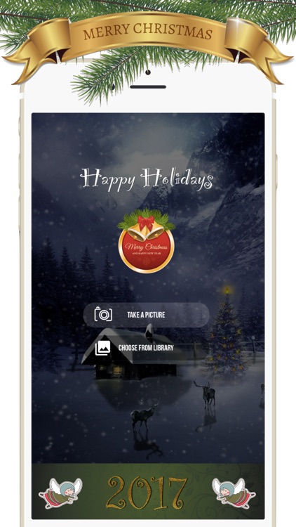 Merry Christmas Photo Editor & Frames + Stickers screenshot-3