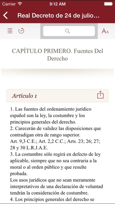 How to cancel & delete Textos Legales Básicos GSB from iphone & ipad 1