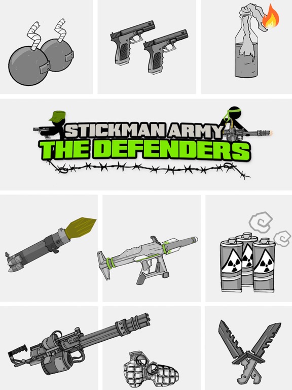 Stickman Defense Warのおすすめ画像2