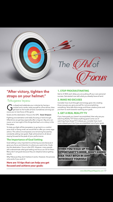 Screenshot 4 of Black Moguls Magazine App