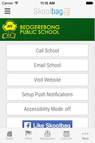 Bedgerebong Public School - Skoolbag screenshot 3