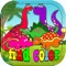 Dino Color Blind Test or Matching For Little Kids