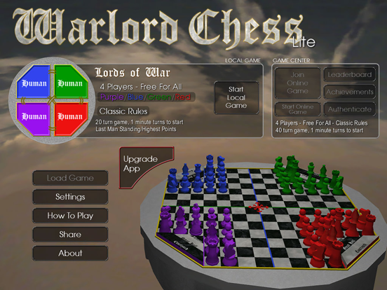 Screenshot #4 pour Warlord Chess Lite