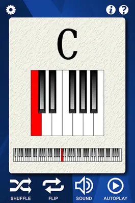 Game screenshot Piano Notes Flash Cards apk