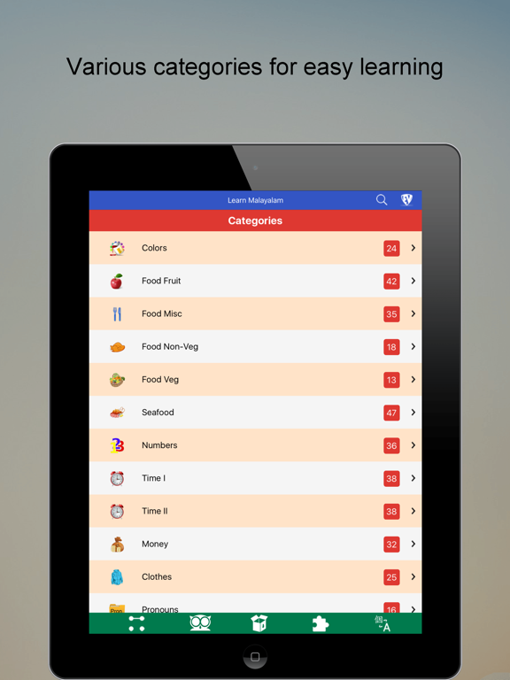 Screenshot #4 pour Learn Malayalam