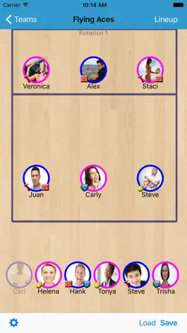 Game screenshot Volleyball Planner apk