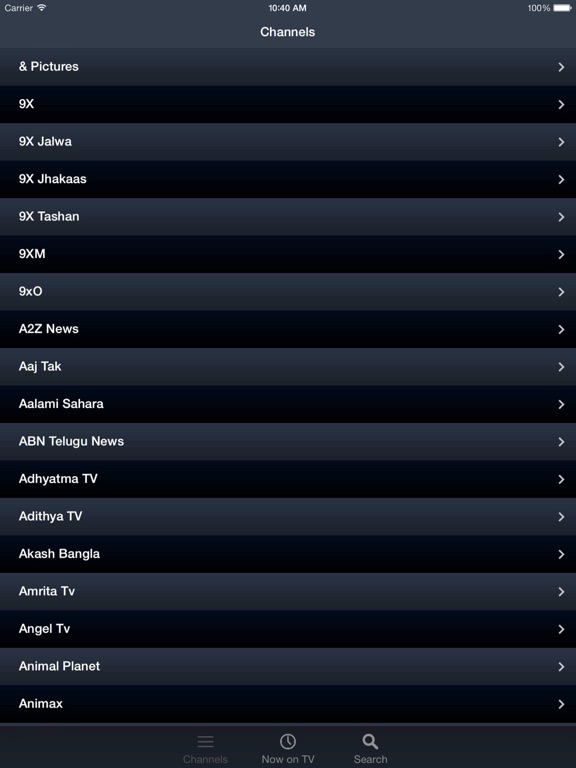 Screenshot #4 pour Television for India for iPad