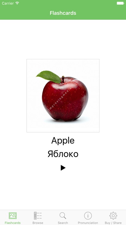 Russian Flashcards with Pictures Lite