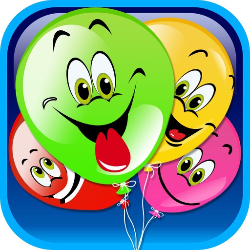 Balloon Pop Kids Game - Educational Baby Game Icon