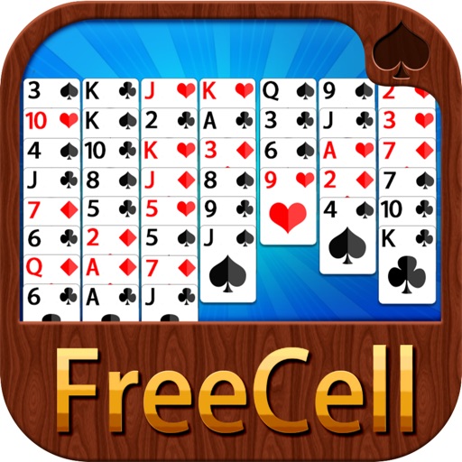Classic FreeCell Solitaire Card Game Icon