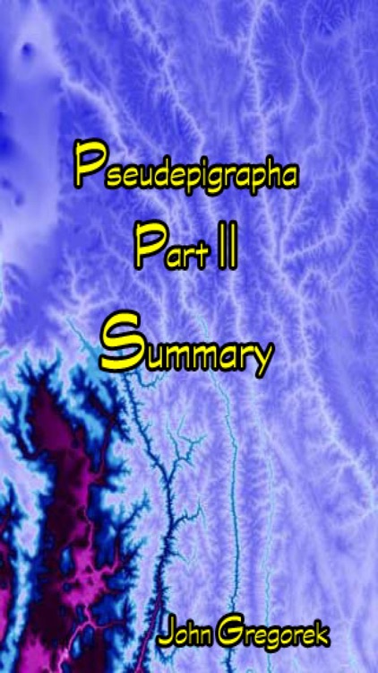 Summary Pseudepigrapha Books (part-2)