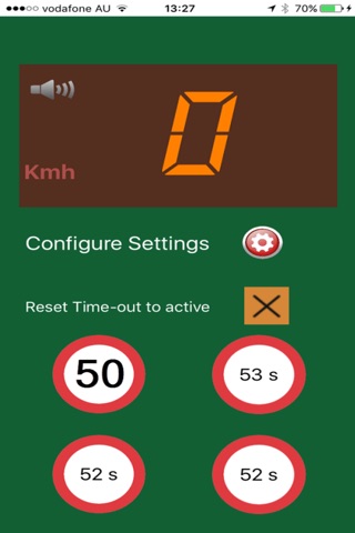 Speedo Minder Free Kph screenshot 2