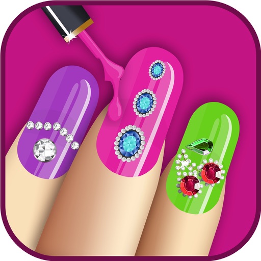 Nail Salon For Girls - Virtual Nail Art For Free Icon