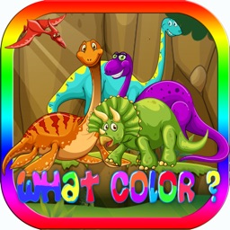 kindergarten color games jeux de couleur dinosaure