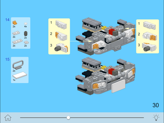 Red Truck Mk2 for LEGO - Building Instructions screenshot 3