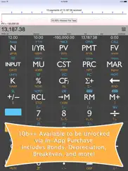 10bii financial calculator ipad bildschirmfoto 3