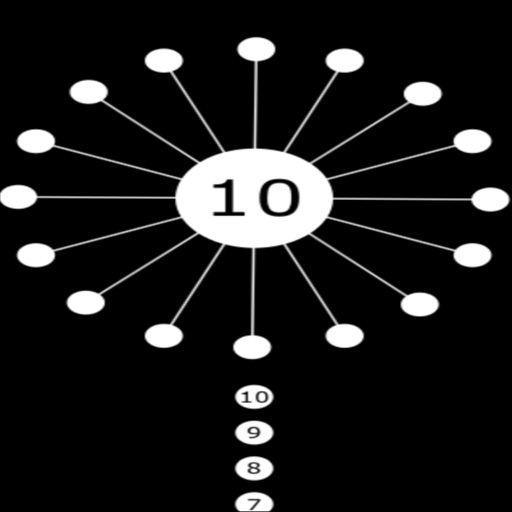 Connect Circle Ball Game Icon