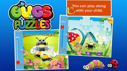 Screenshot #3 pour Bugs Puzzles: Jigsaw for Kids