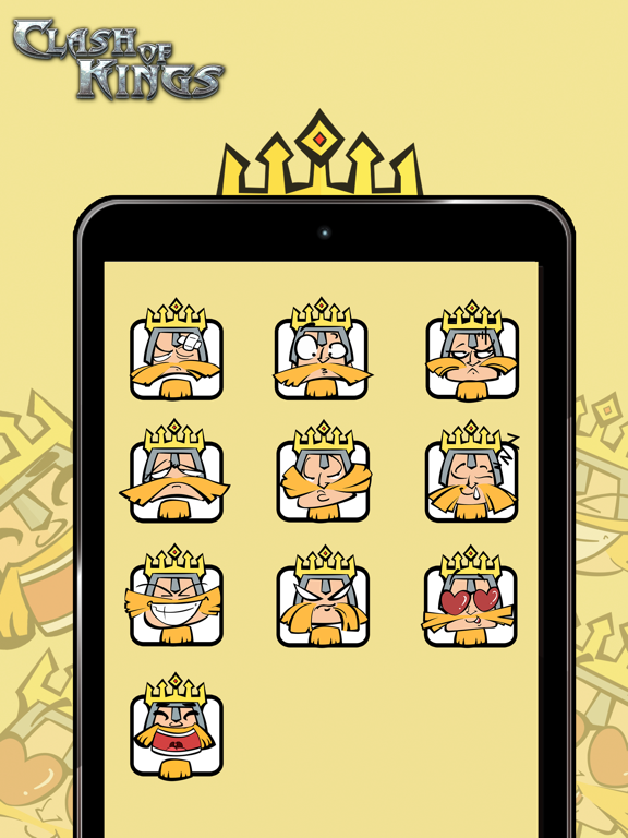 Screenshot #5 pour Clash of Kings Sticker Pack