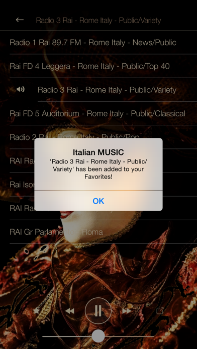 Screenshot #3 pour Italian Music Radio ONLINE da Roma