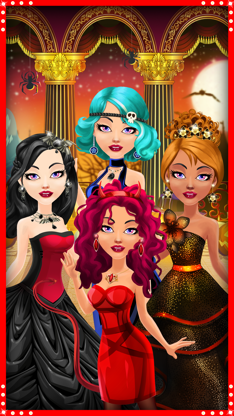 Halloween Salon, Dress up, Spa Makeover kids games screenshot 3