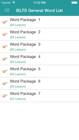 Game screenshot IELTS 2000 General Word List (Learn And Practice) hack