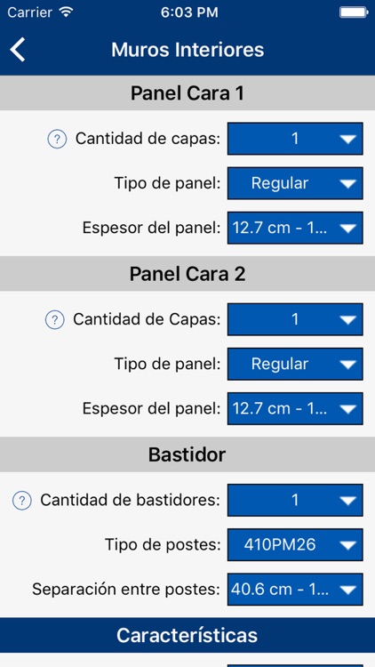 Calculadora de materiales Panel Rey