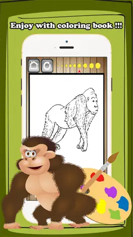 Game screenshot Wild Animals Coloring Book Kids Educational Games hack
