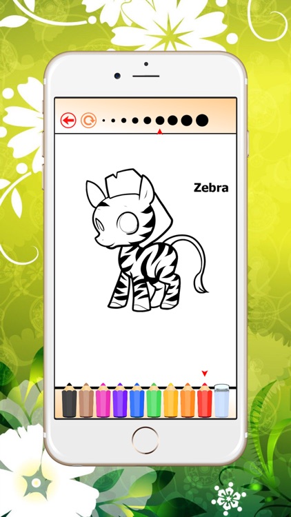 Coloring Book Animal of Africa: Free Game for Kids screenshot-3