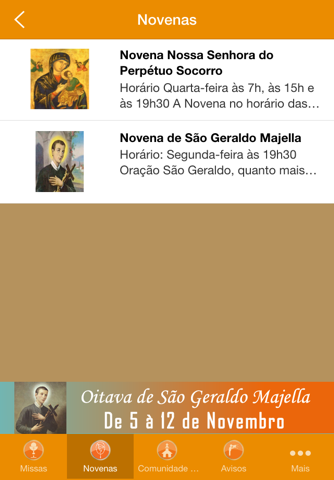 Santuário São Geraldo Majella screenshot 3