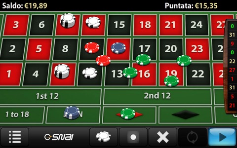 SNAI Roulette screenshot 2