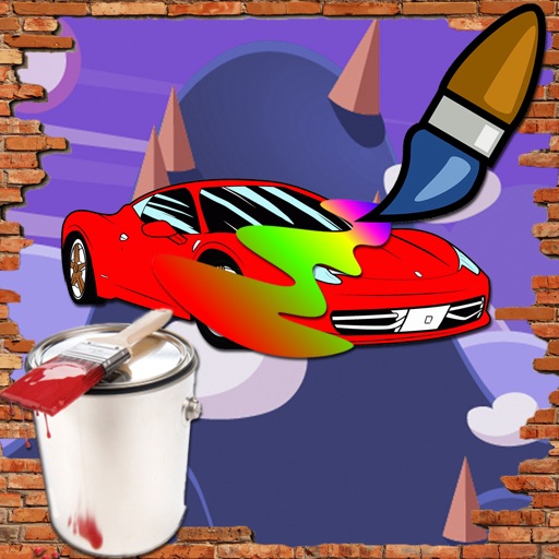 Paint Games car Version iOS App