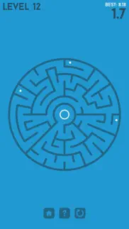 mazed - 2d labyrinth tilt game iphone screenshot 1