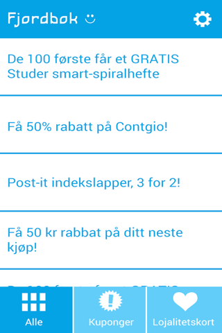 Bok på campus screenshot 2