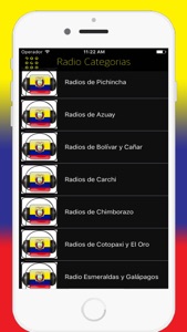 Radios Ecuador FM AM - Live Radio Stations Online screenshot #1 for iPhone