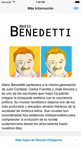 Game screenshot Mario Benedetti - Free digital library apk