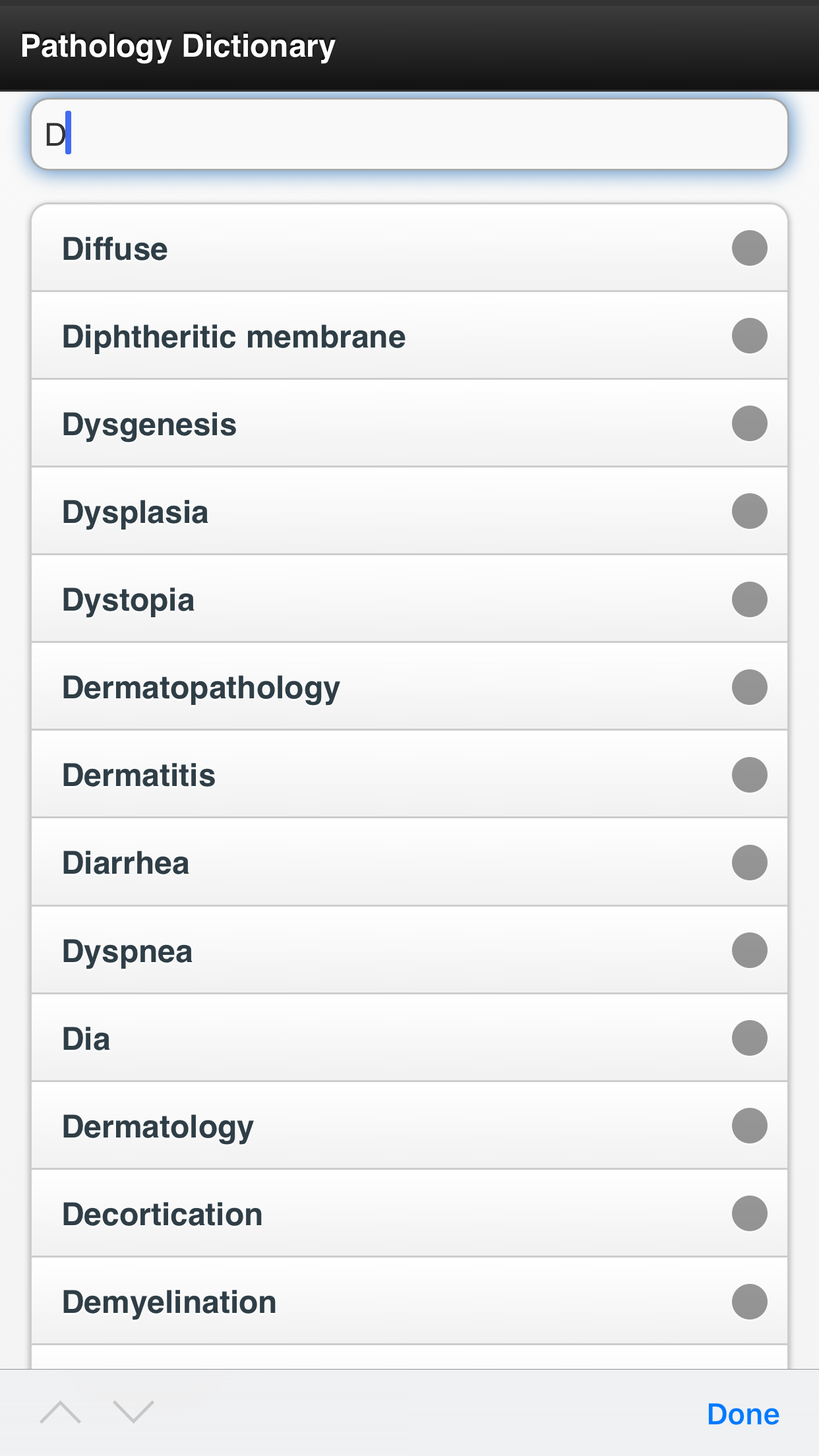 Pathology Dictionary Offline Free screenshot 3