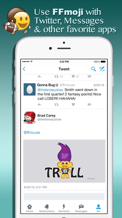 FFmoji 2016 - Your Fantasy Football Emoji Keyboard