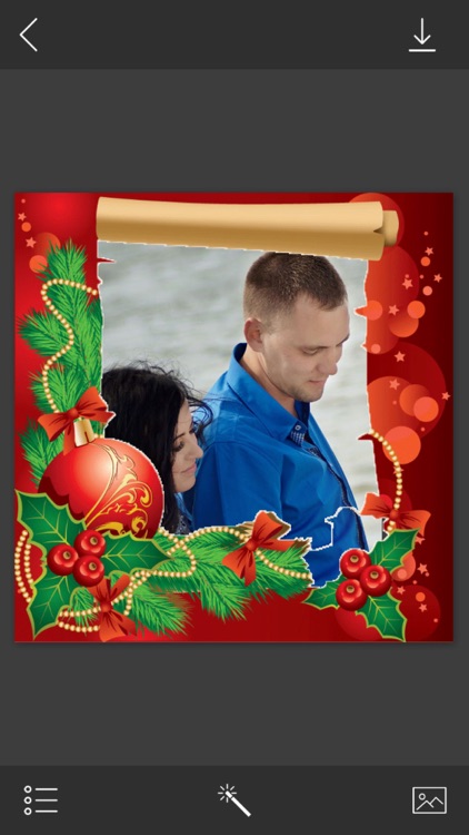 Christmas Tree Photo Frame - Frame Shop