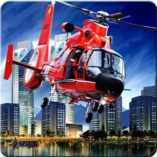 City Air Helicopter Mission 3D icon