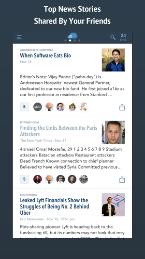 Nuzzel: News for Professionals(圖1)-速報App