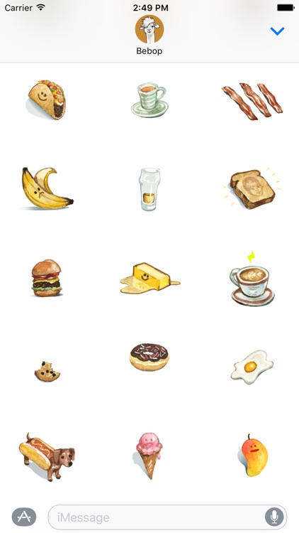 Munchums - Food stickers with feelings