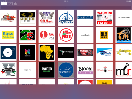 Radio - Kenya Radio Live Free iPad screenshot 4 - Entertainment app
