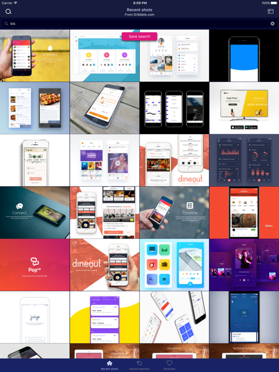 Screenshot #5 pour Innnspired - Not your average Dribbble.com client