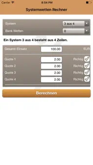 Systemwetten Rechner der Wettbasis iphone bilder 0