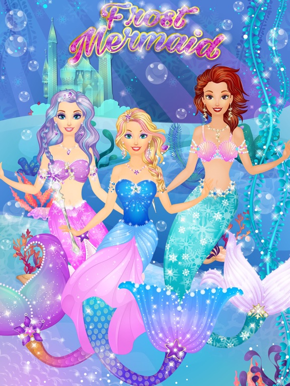 ледяная принцесса русалка: игры для детей на iPad