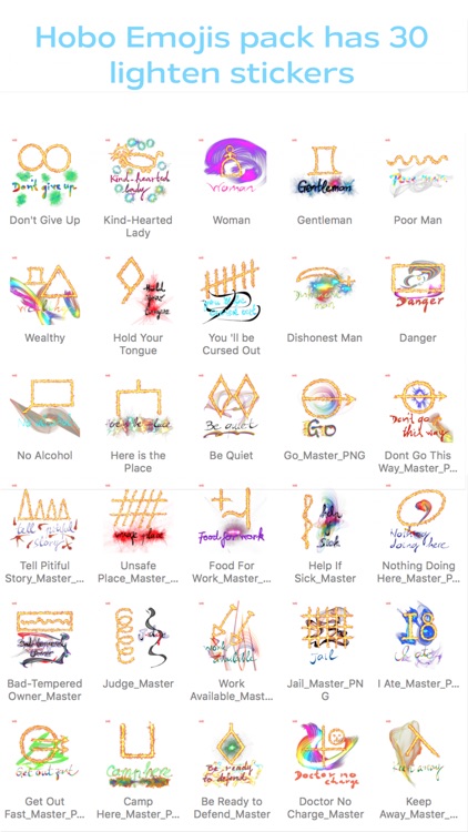WB Hobo Emojis 1 screenshot-3