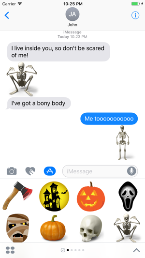 Crazy Halloween Sticker for iMessage #1(圖3)-速報App